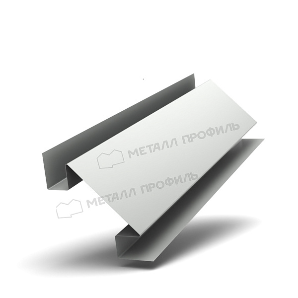 Такой товар, как Планка угла внутреннего сложного 75х3000 (ПЭ-01-9003-0.5), можно купить в Компании Металл Профиль.